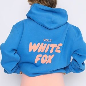 WHITE FOX Boutique - Offstage Azure Hoodie